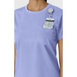 6451 Boundless Classic Women's Crew Neck Tee Scrub Top by WINK