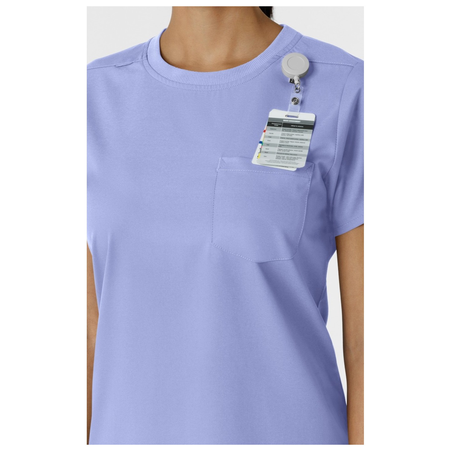 6451 Boundless Haut T-Shirt Classique à Col Rond par WINK