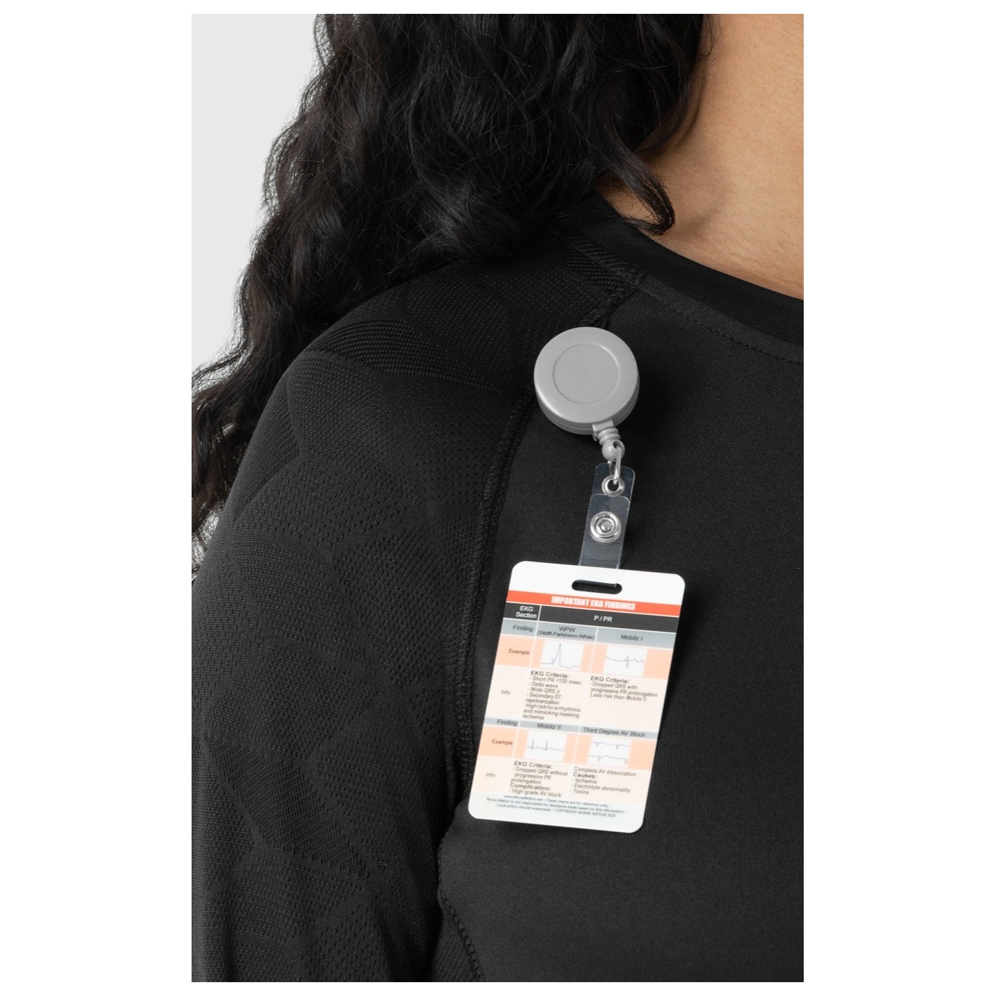 2149 Layers Engineered Long Sleeve Underscrub Top with Watch Windows by WINK