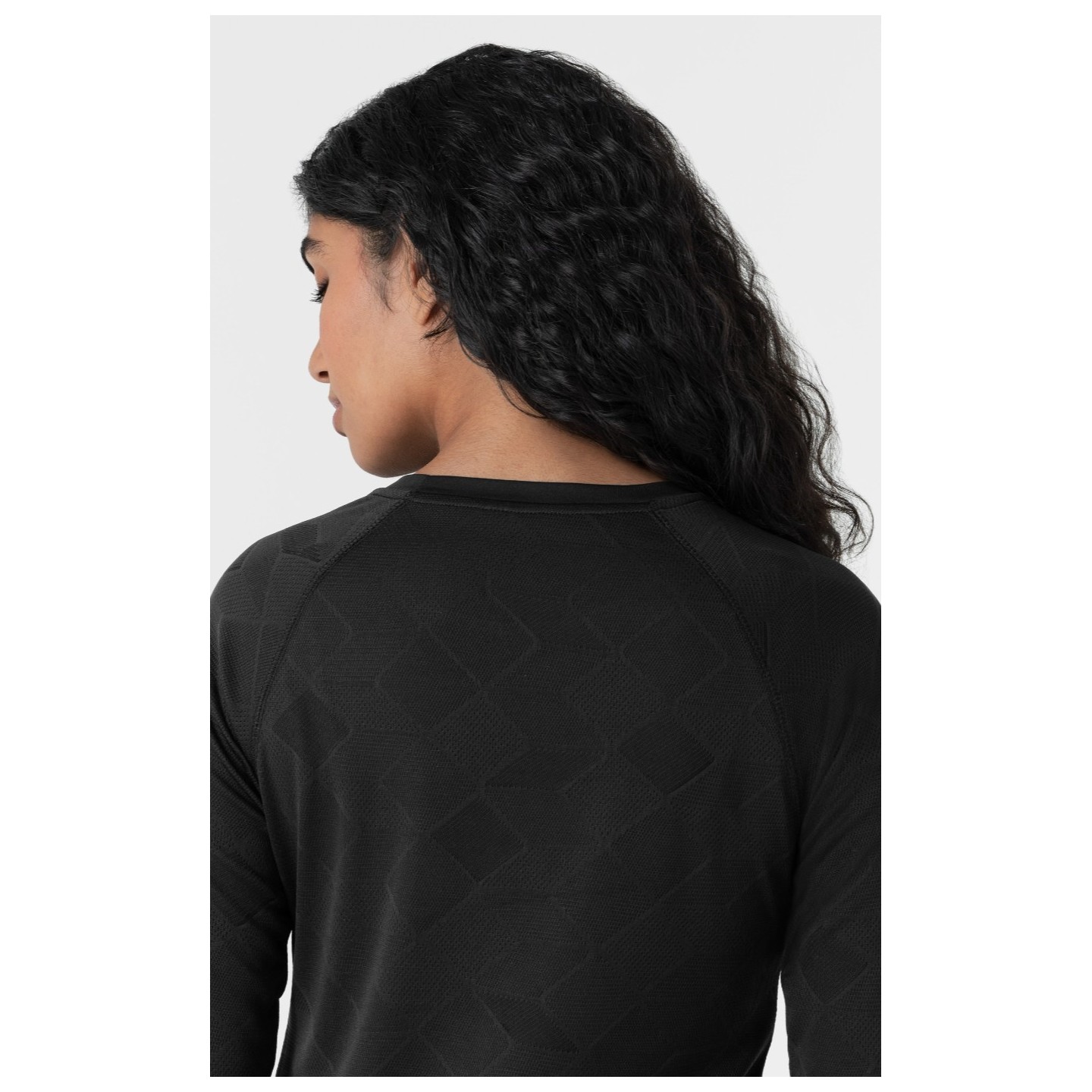 2149 Layers Engineered Long Sleeve Underscrub Top with Watch Windows by WINK