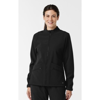 8509 Layers Water Resistant Soft Shell Scrub Jacket by WINK