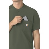 C16310 Carhartt Cross-Flex Haut Henley pour Hommes