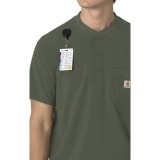 C16310 Carhartt Cross-Flex Haut Henley pour Hommes