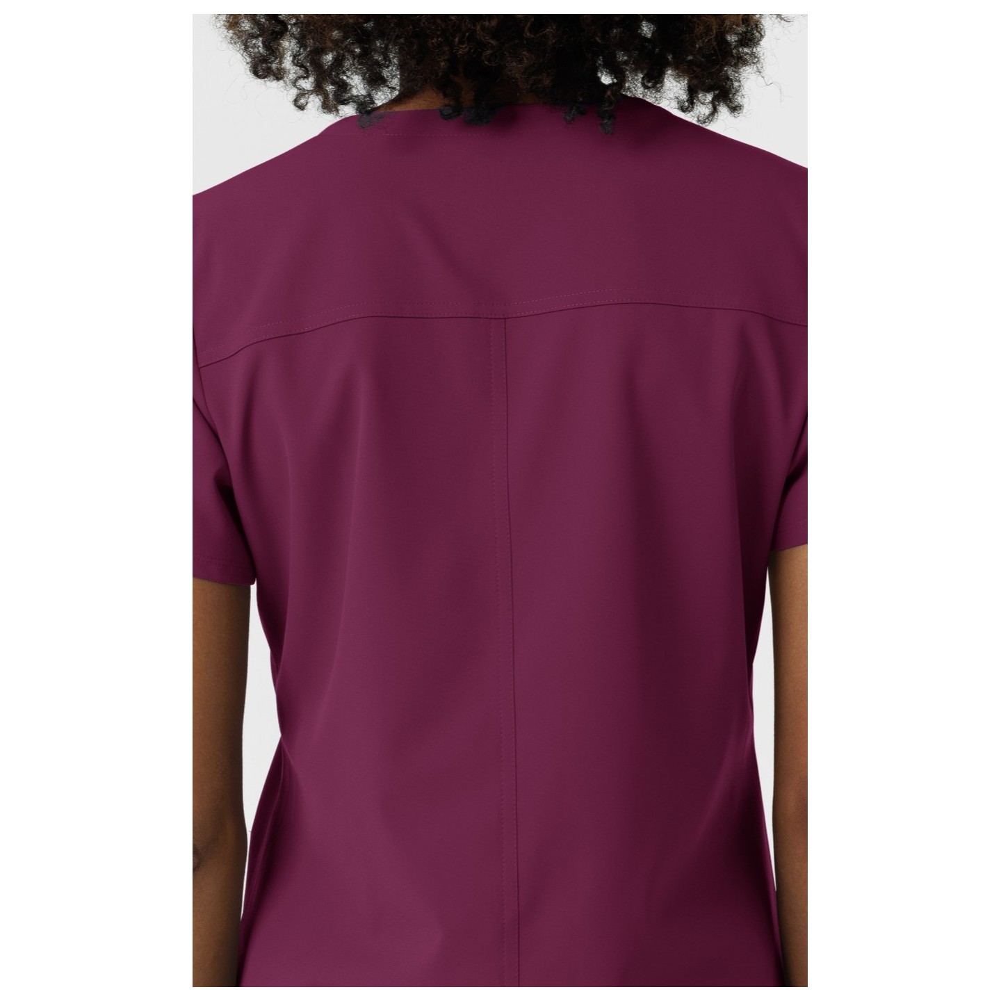 6180 Nürtur Front Seam V-Neck Top by WINK