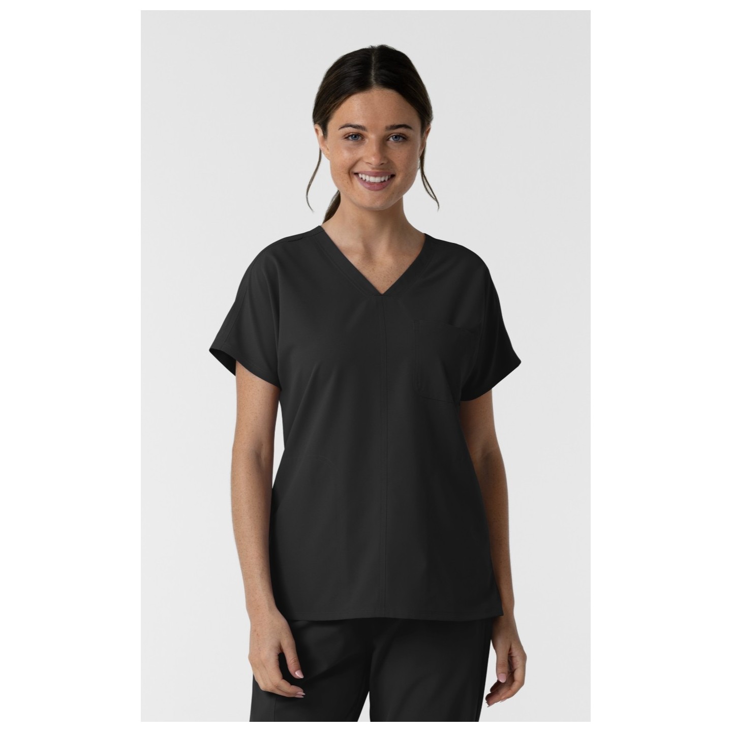 6280 Nürtur Drop Shoulder Tunic Top by WINK