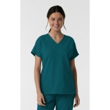 6280 Nürtur Drop Shoulder Tunic Top by WINK