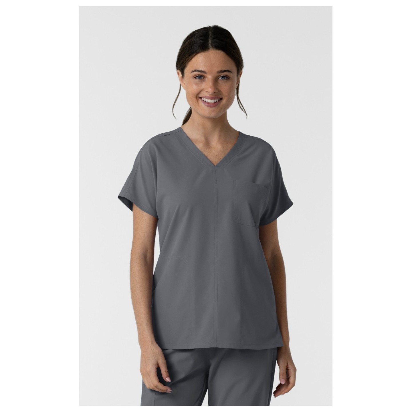 6280 Nürtur Drop Shoulder Tunic Top by WINK