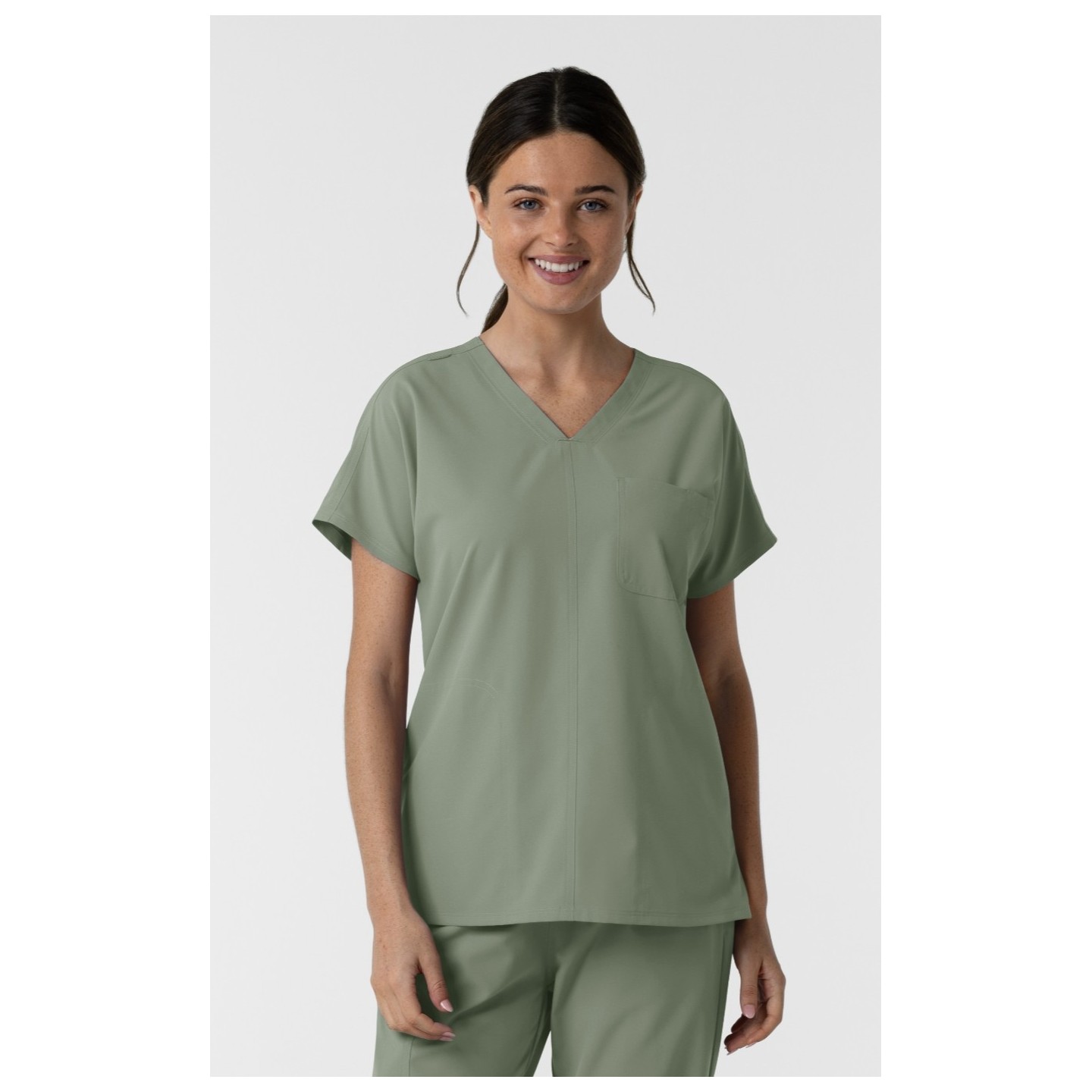 6280 Nürtur Drop Shoulder Tunic Top by WINK