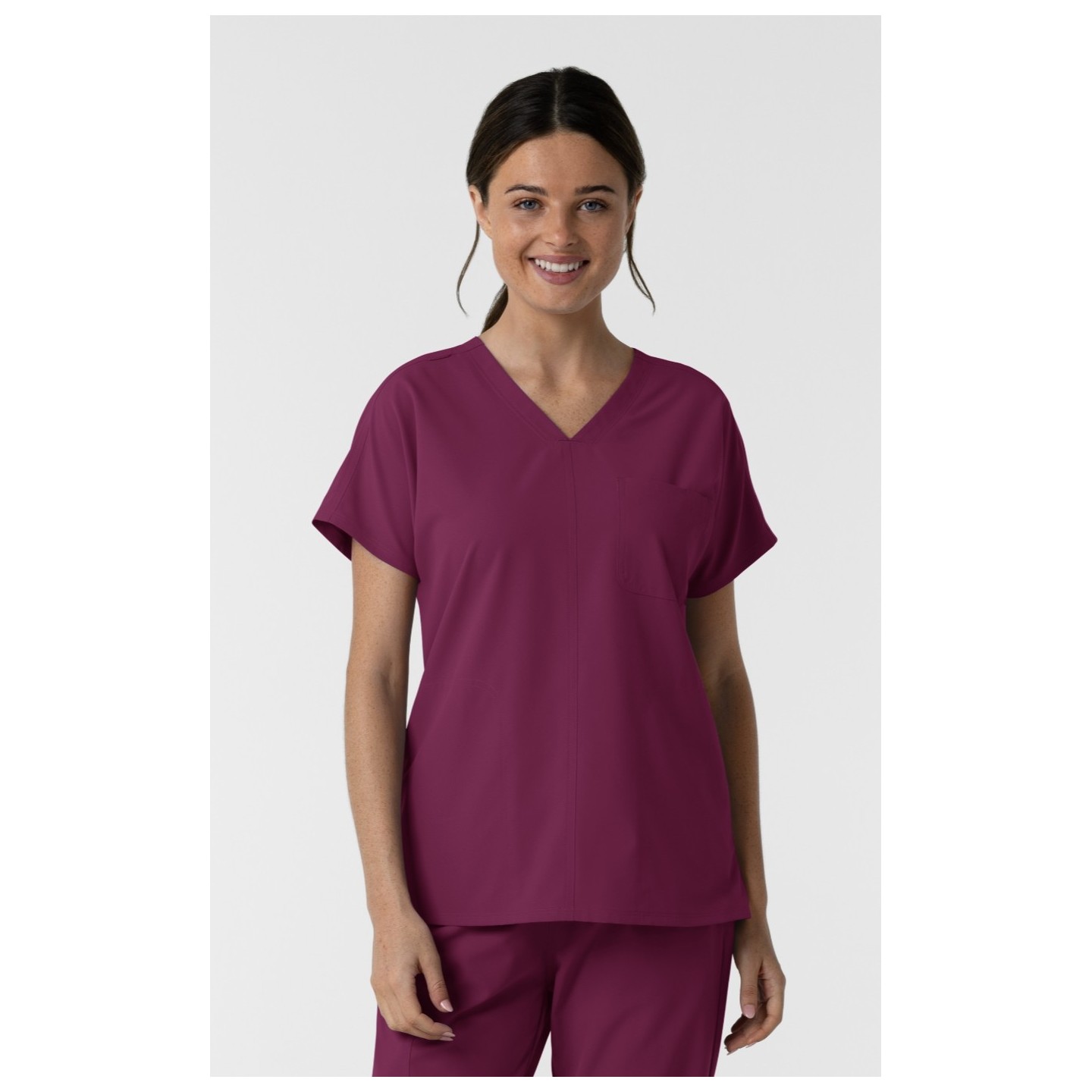 6280 Nürtur Drop Shoulder Tunic Top by WINK