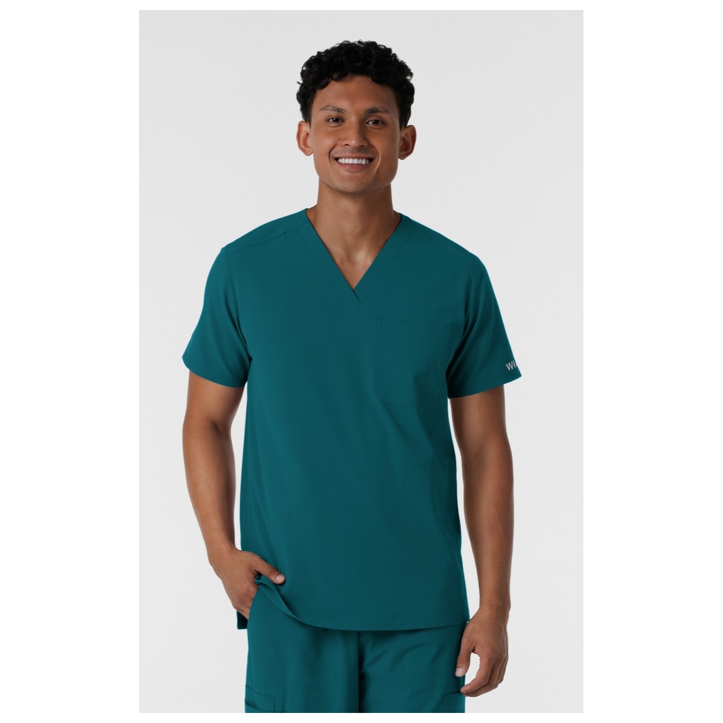 6380 Nürtur Men's V-Neck Scrub Top by WINK