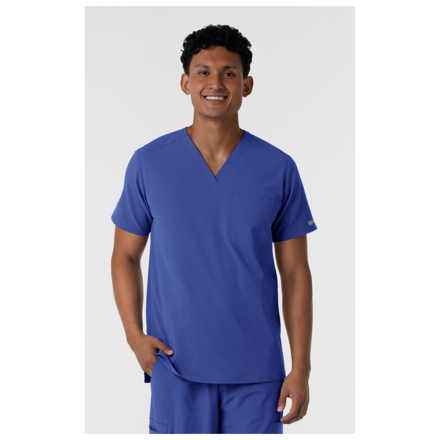 6380 Nürtur Men's V-Neck Scrub Top by WINK