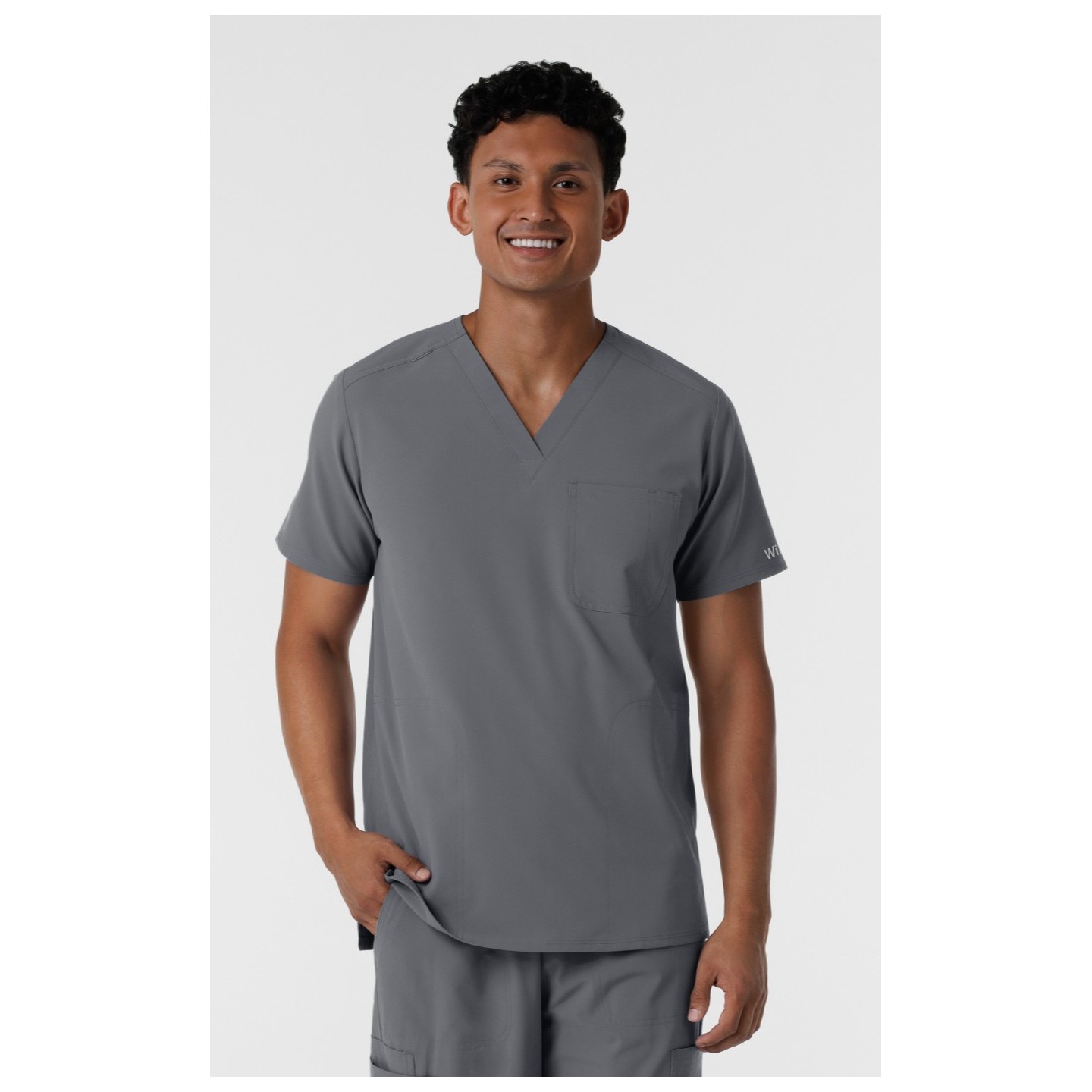 6380 Nürtur Men's V-Neck Scrub Top by WINK