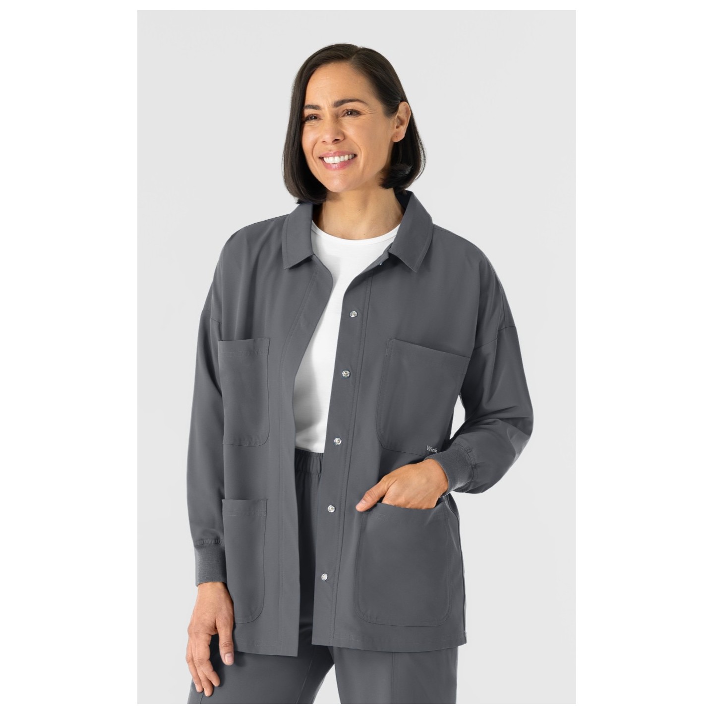 8180 Nurtür Duster Scrub Jacket by WINK