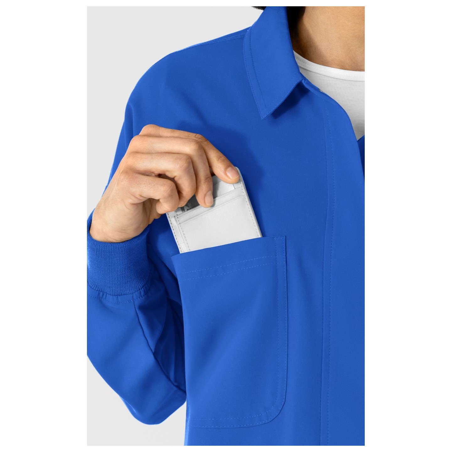 8180 Nurtür Duster Scrub Jacket by WINK