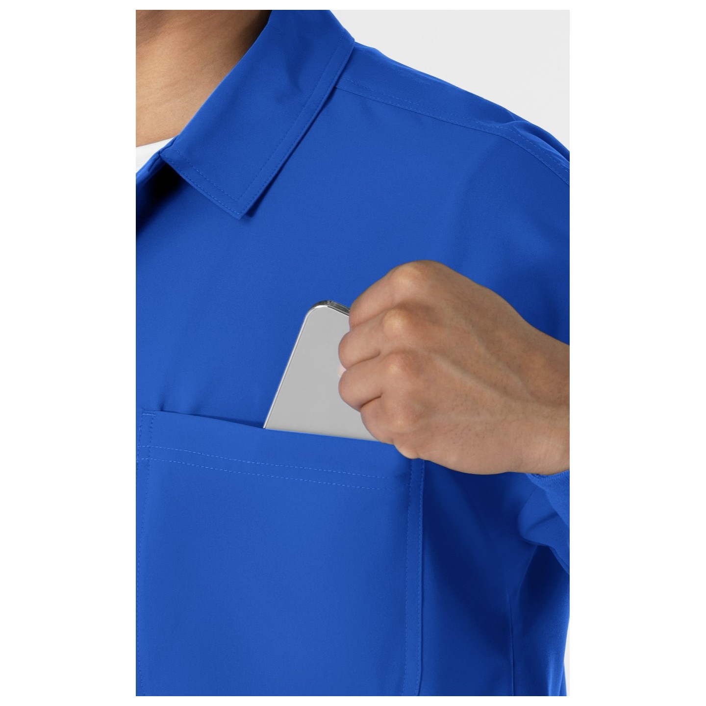 8380 Nurtür Men's Duster Scrub Jacket by WINK