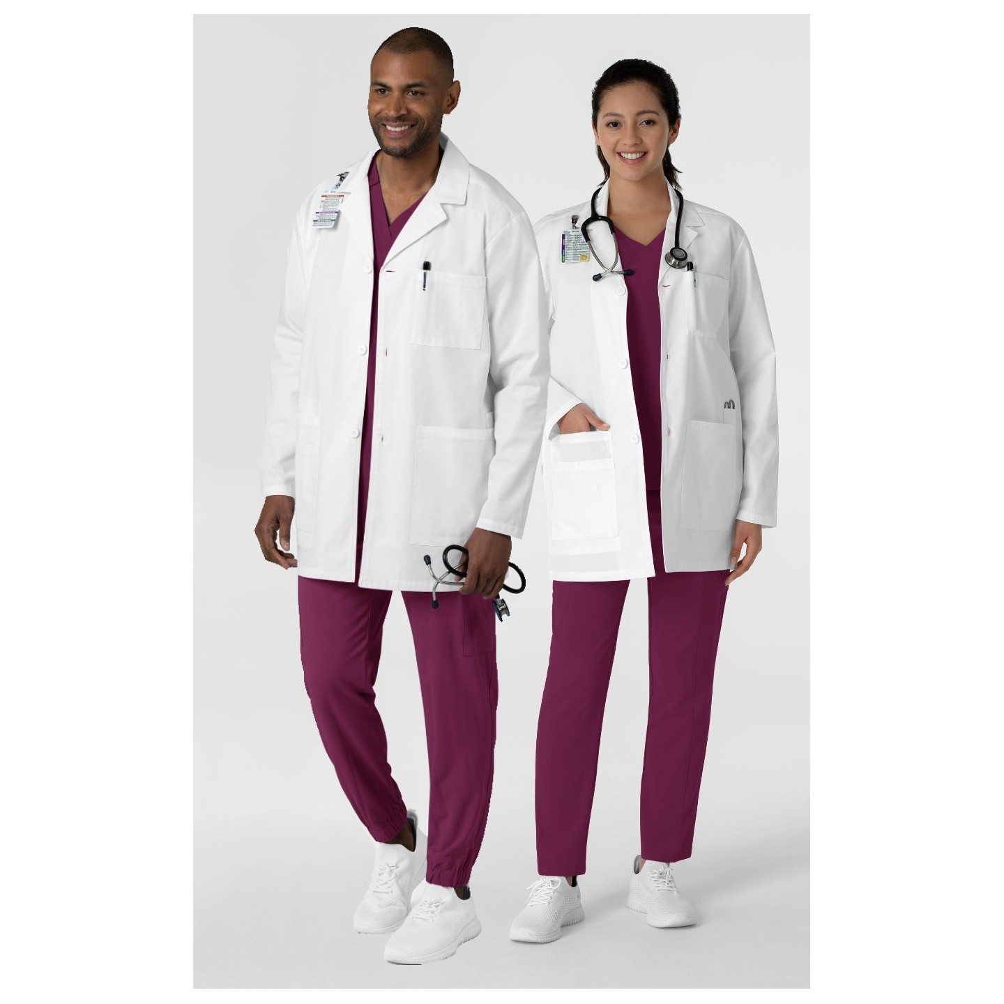7602 WonderLab Unisex Iconic 33" Lab Coat by WINK