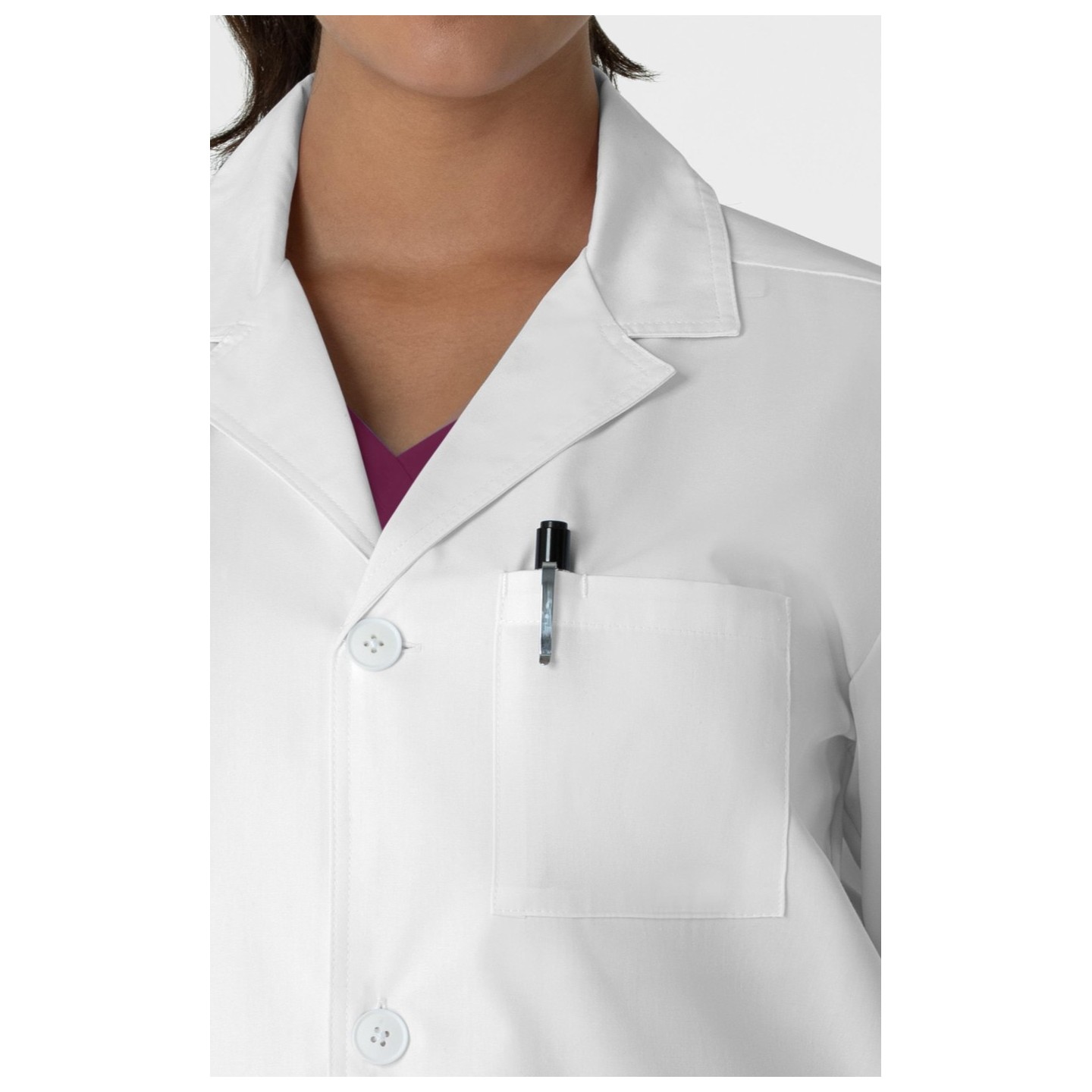 7602 WonderLab Unisex Iconic 33" Lab Coat by WINK