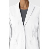 8166 Layers Blazer Style Short Lab Coat by WINK