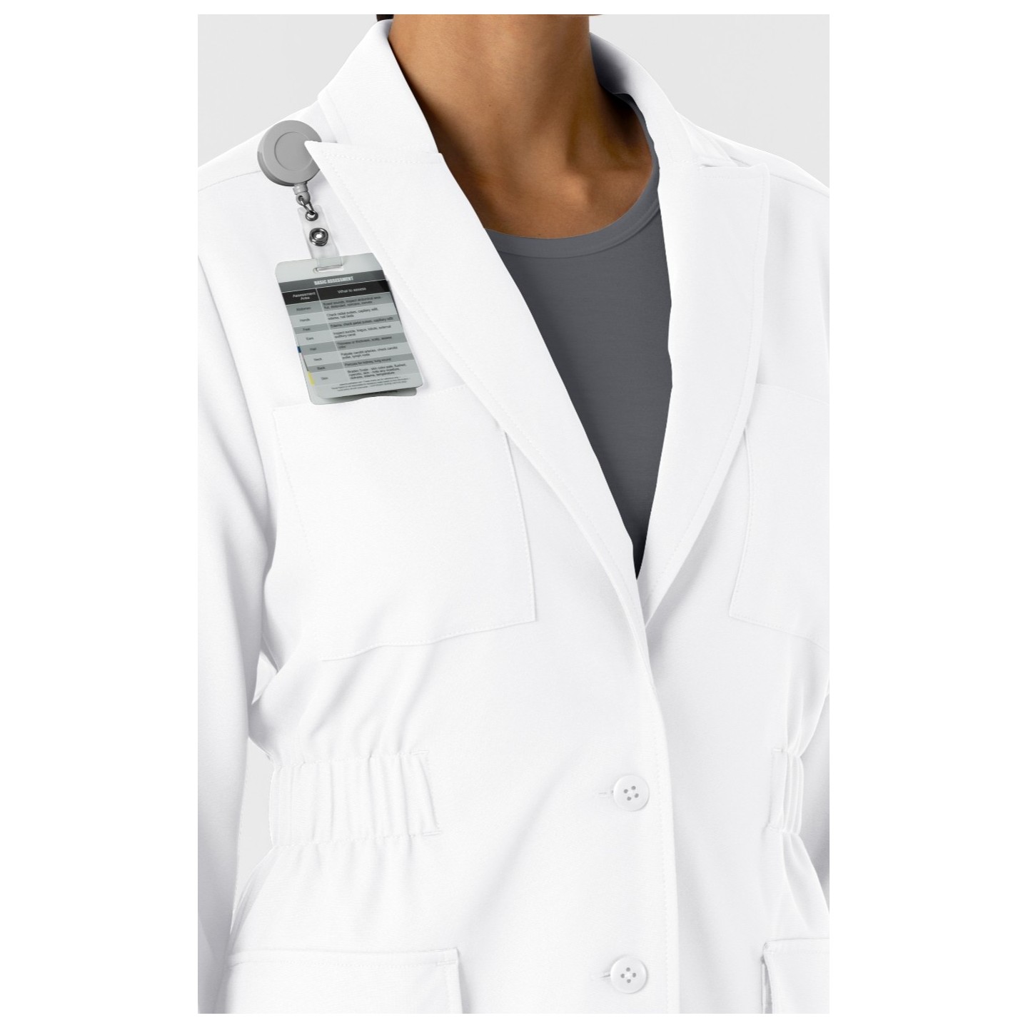 8166 Layers Manteau Laboratoire Courte par WINK