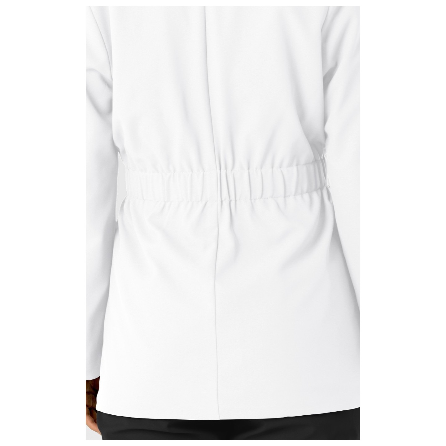 8166 Layers Blazer Style Short Lab Coat by WINK