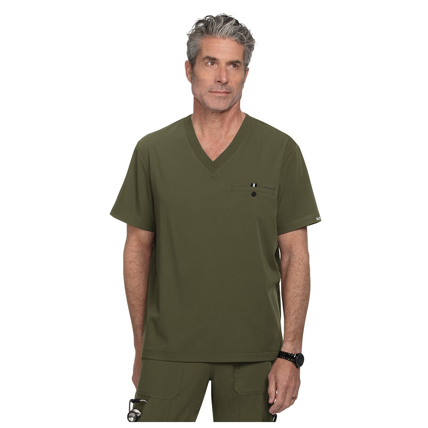 671 koi Next Gen On Call One Pocket Scrub Top