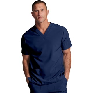 DK619 Dickies EDS Essentials Haut Unisexe à Col en V avec 2 Poches