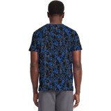 CK691 Unisex 4 Pocket Print Top by Cherokee - Dabbling In Paint