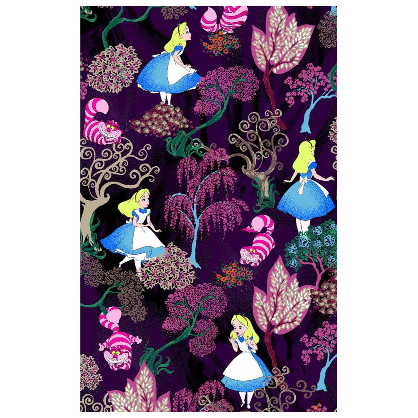 TF794 Tooniforms 2 Pocket V-Neck Print Top by Cherokee - Here And Everywhere