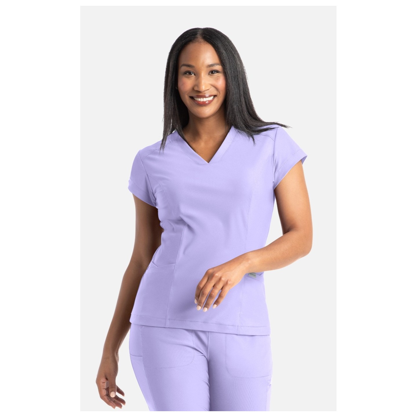 2501 Embrace Haut Zoe à Col en V avec 4 Poches par Maevn