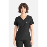 2502 Embrace Luna Tuckable Y-Neck Top by Maevn