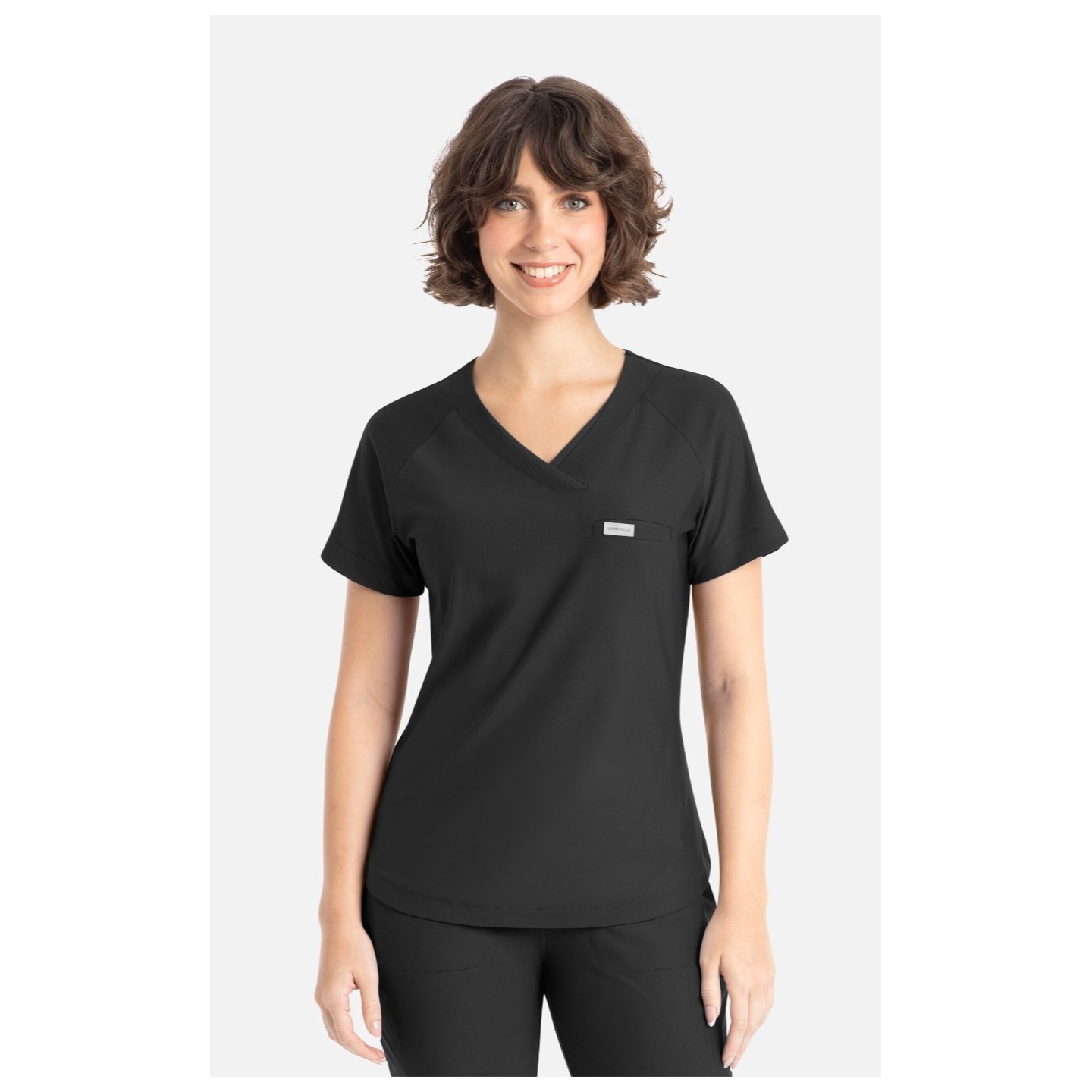 2502 Embrace Luna Tuckable Y-Neck Top by Maevn