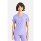 2502 Embrace Luna Tuckable Y-Neck Top by Maevn