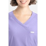 2502 Embrace Luna Tuckable Y-Neck Top by Maevn