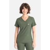 2502 Embrace Luna Tuckable Y-Neck Top by Maevn