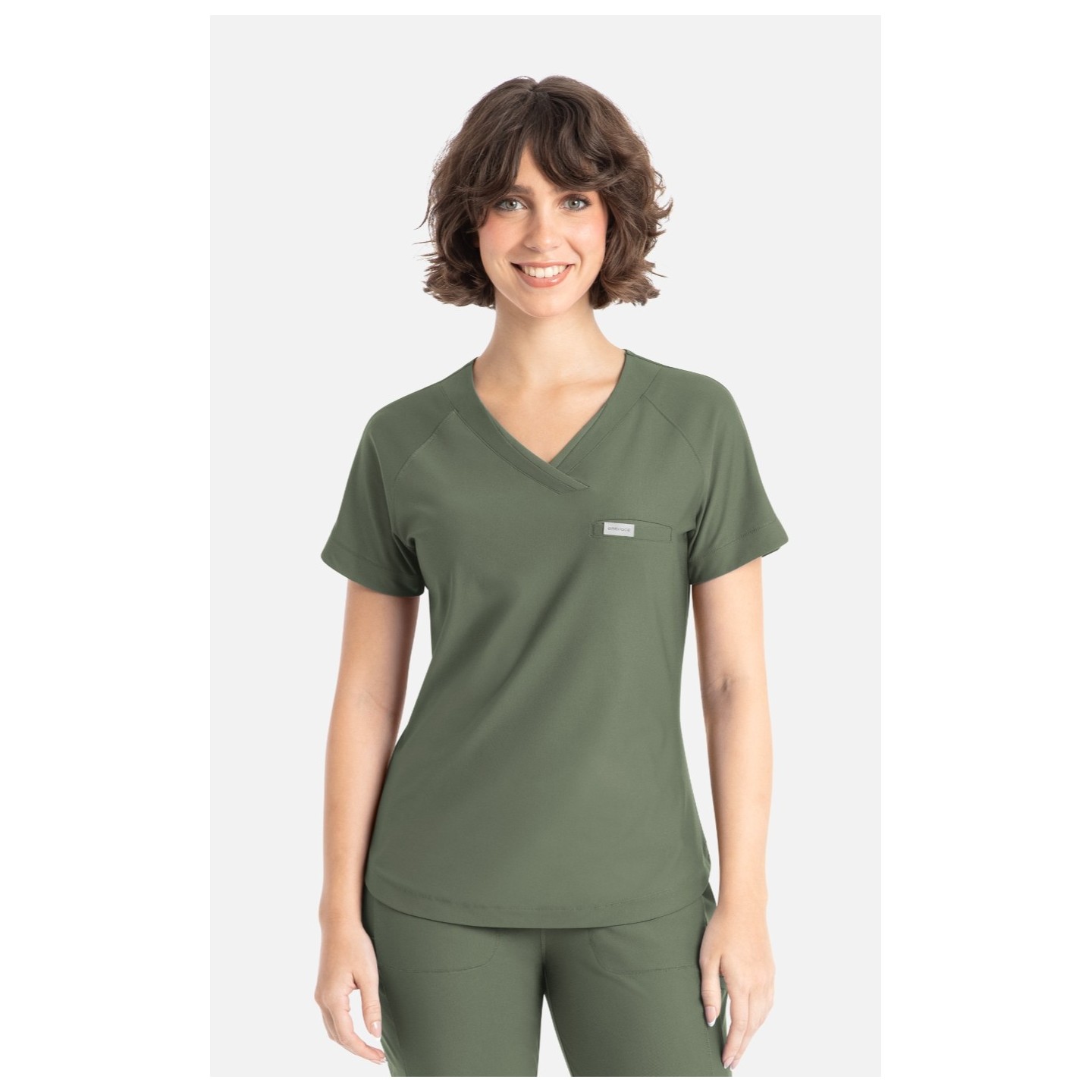 2502 Embrace Luna Tuckable Y-Neck Top by Maevn