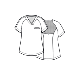 2502 Embrace Luna Tuckable Y-Neck Top by Maevn