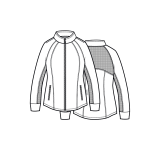 2701 Embrace Eden Full Zip Track Jacket by Maevn