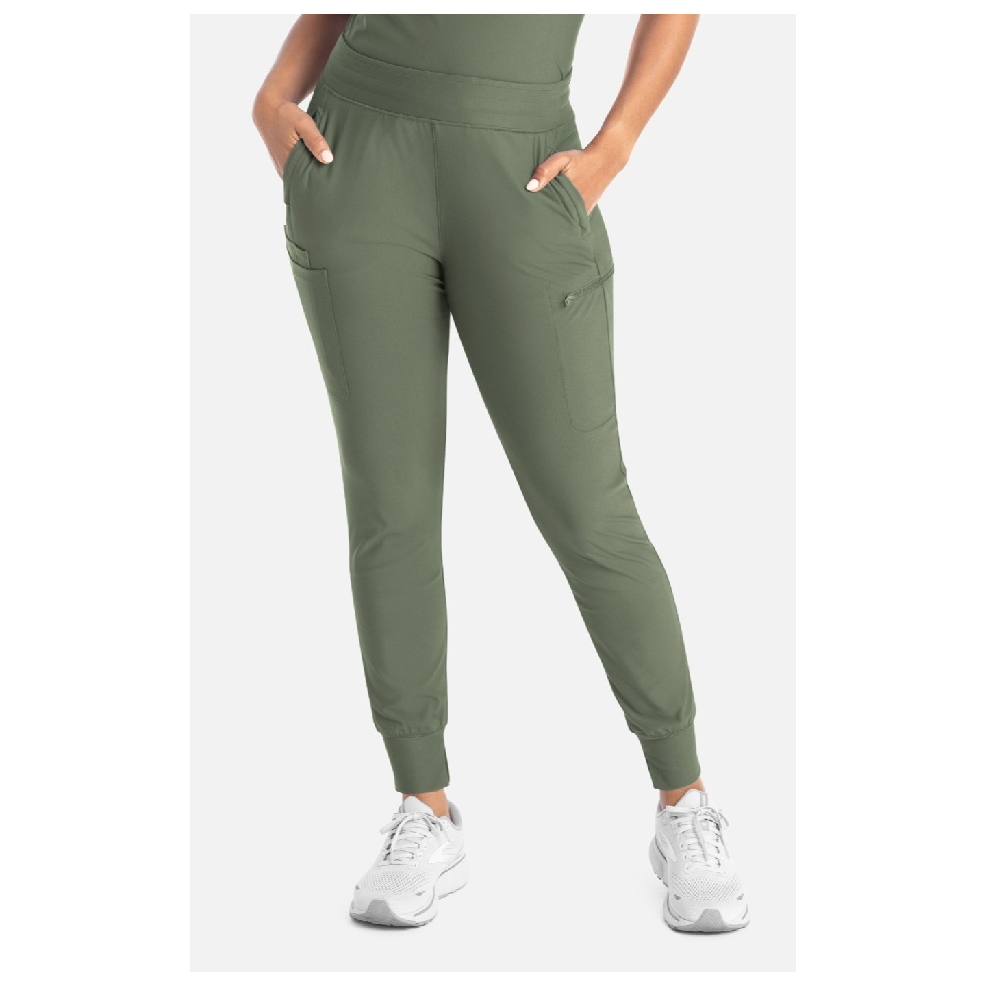 2901 Embrace Nelly Jogger Taille Mi-Hauteur avec 6 Poches par Maevn