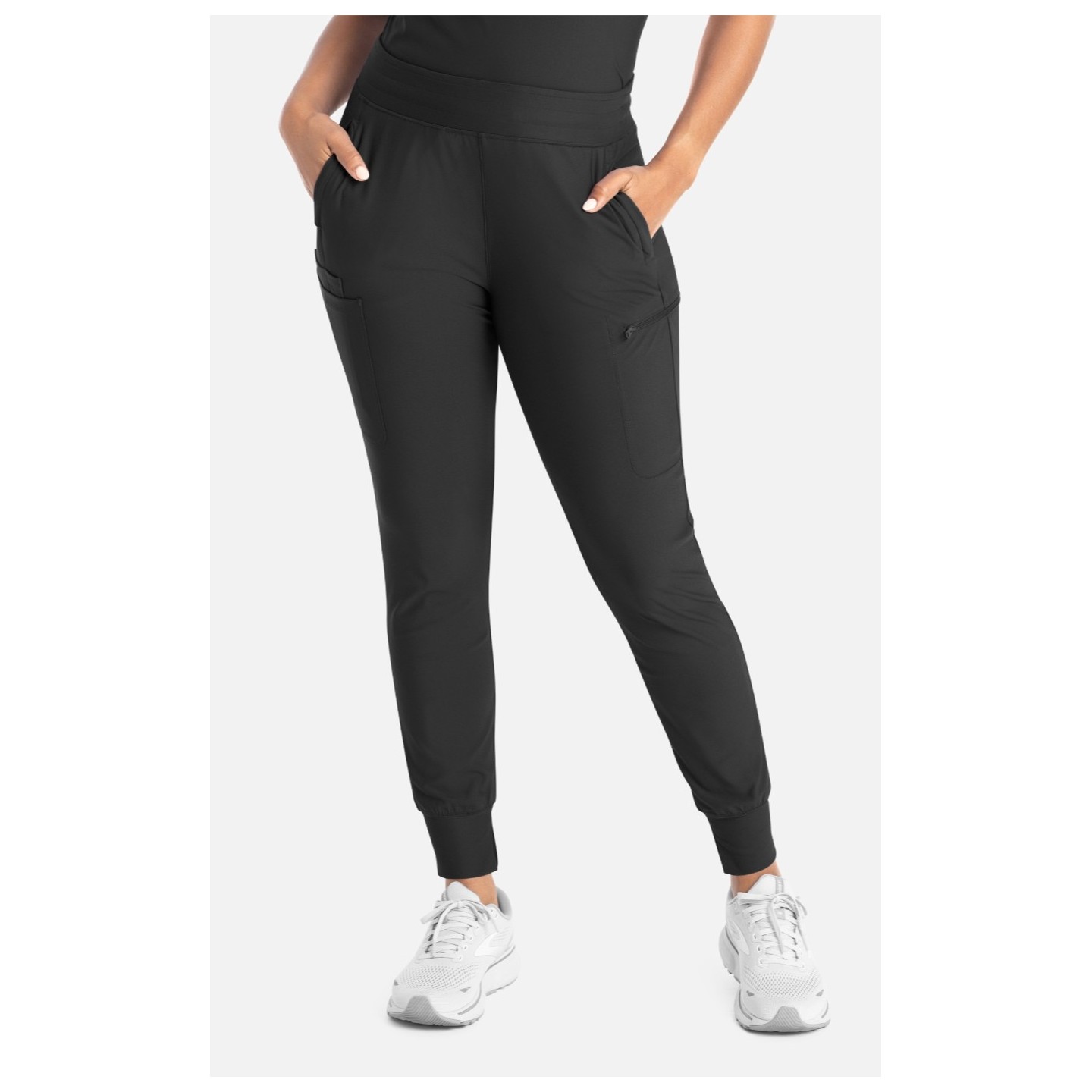 2901 Embrace Nelly Mid-Rise 6 Pocket Jogger Pants by Maevn