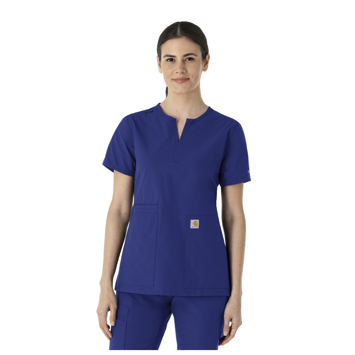 C12213 Carhartt Force Essentials Tunique Modern a Col Cranté pour Femmes