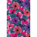 1797 Maevn Curved V-Neck Print Top - Autumn Bloom