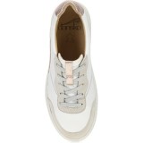 Josey White/Rose Gold Nappa Casual Sneaker for Women by Dansko