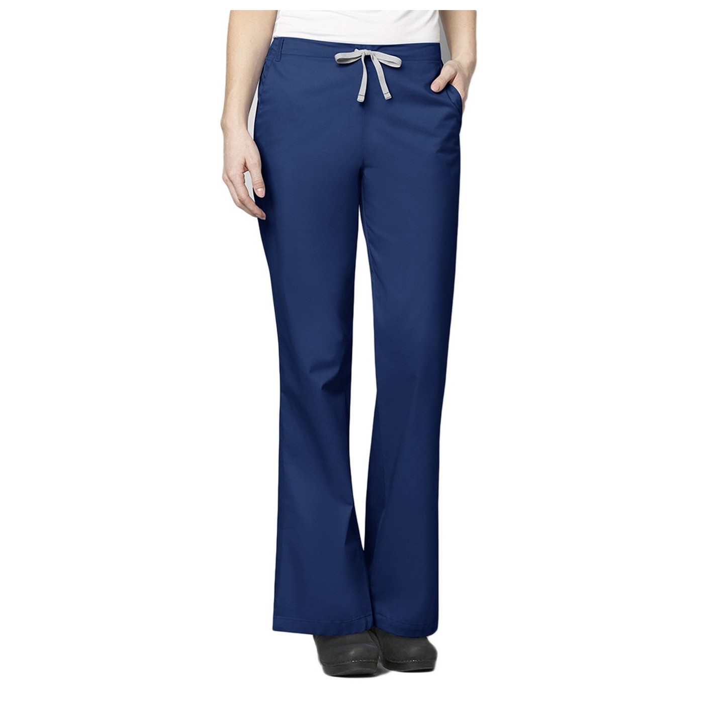 502 WonderWORK Women’s Flare Leg Drawstring Scrub Pant - Inseam: Regular 31"