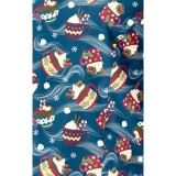 1797 Maevn Curved V-Neck Print Top - Festive Sips