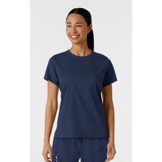 6451 Boundless Classic Women's Crew Neck Tee Scrub Top by WINK