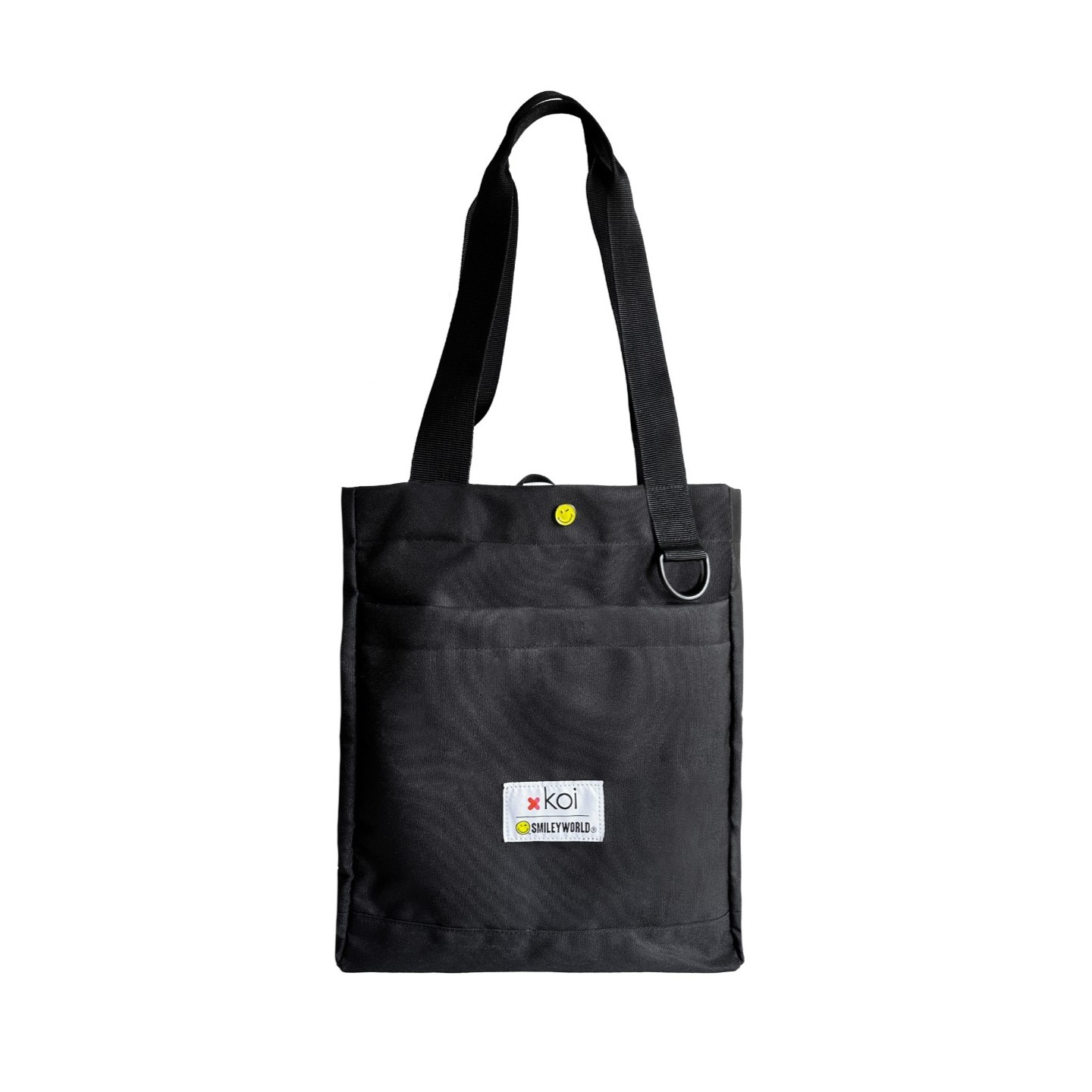 SA188 SmileyWorld Everyday Tote by koi - Black