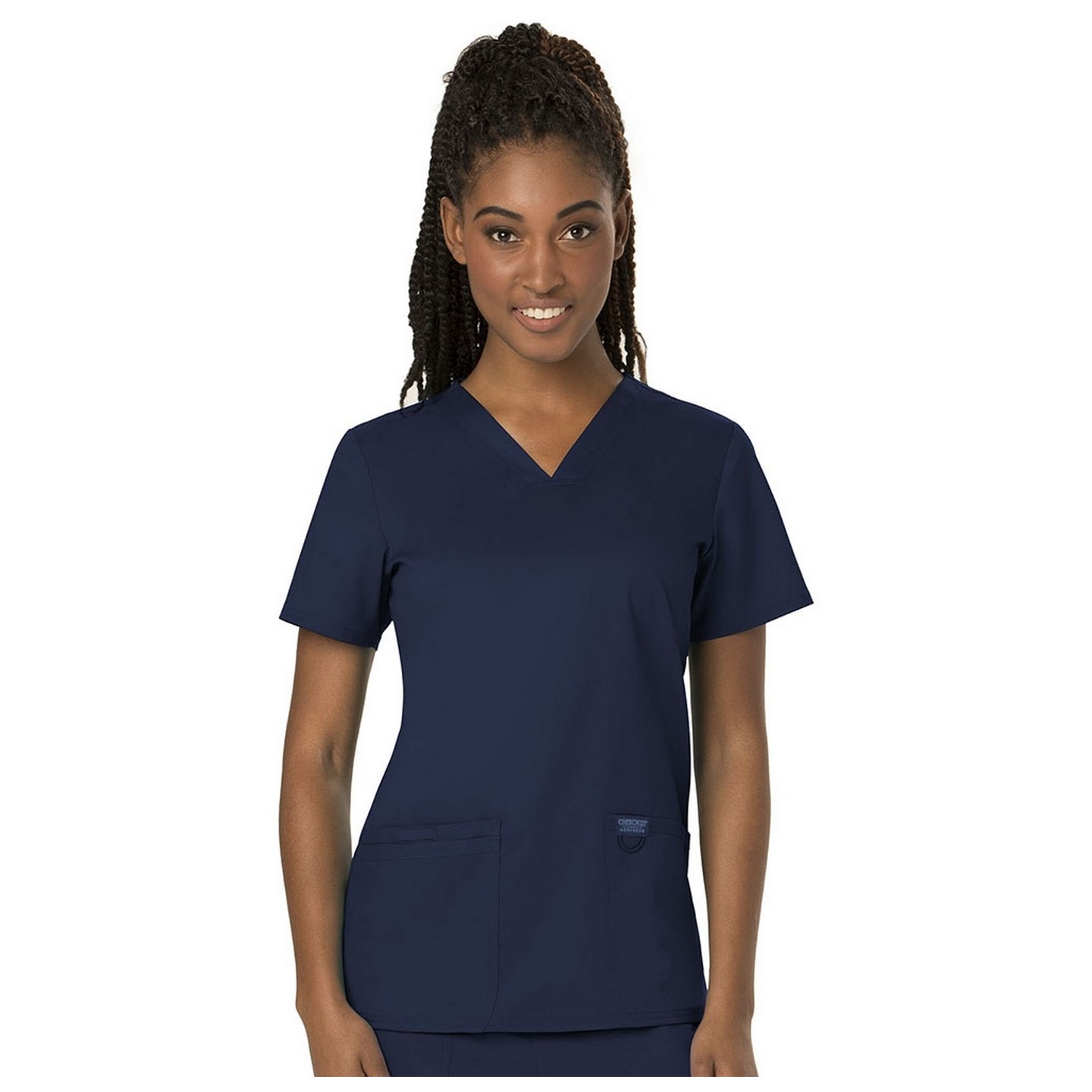 WW620 Workwear Revolution 3 Pocket V-Neck by Cherokee
