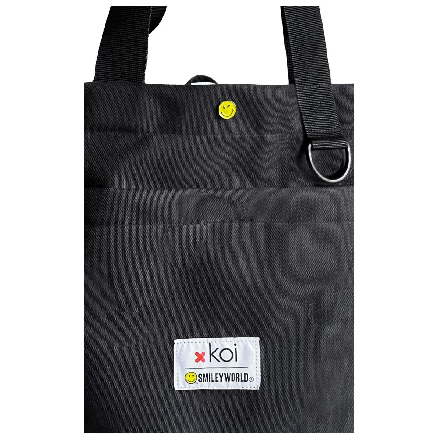 SA188 SmileyWorld Everyday Tote par koi - Black