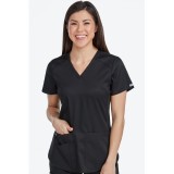 7459 Med Couture Performance Touch Chemise V-Neck