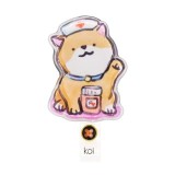 A109A koi Artist Series Porte-Badge Rétractable - Nurse Shiba